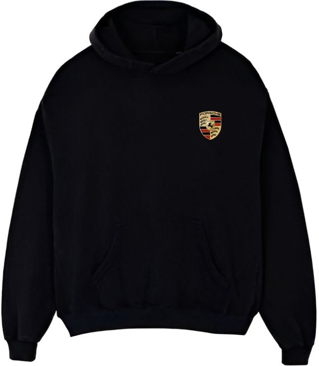 Porsche 911 GT3 Graphic Printed Hoodie – Oversized Car Enthusiast Streetwear