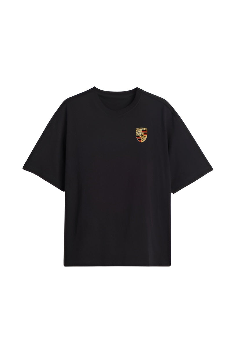 Porsche 911 RS Supercar T-Shirt - Black Race Car Graphic Tee