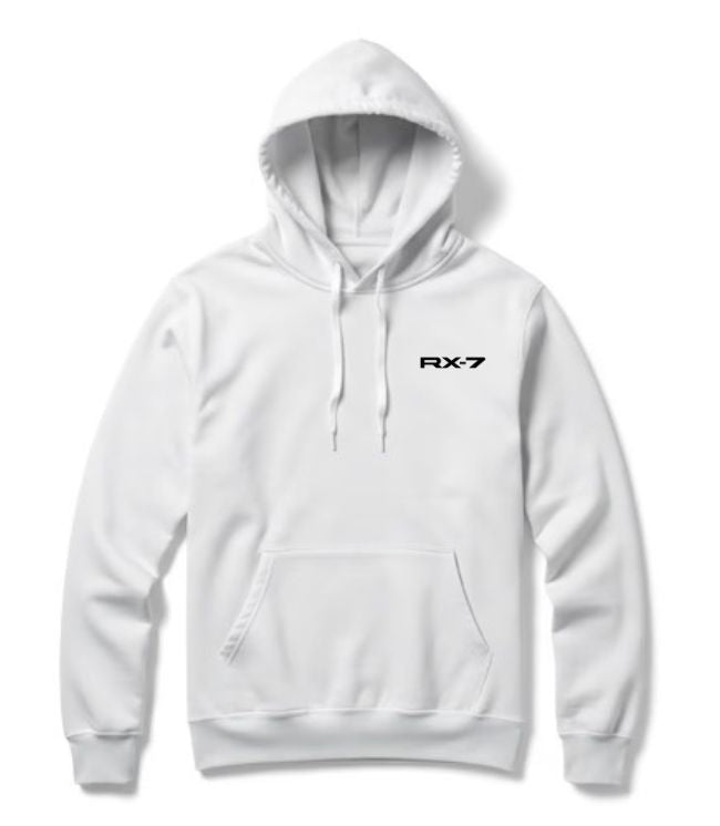 Mazda RX-7 Hoodie – JDM Rotary Legend Graphic Pullover for Car Enthusiasts