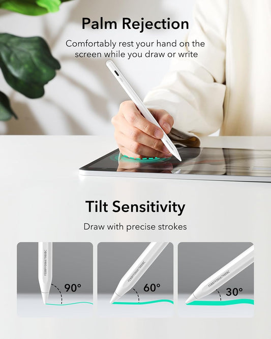 Geo iPad Pencil FindMy – Compatible with Apple Pencil & iPad 2018-2024 - Fast Charging