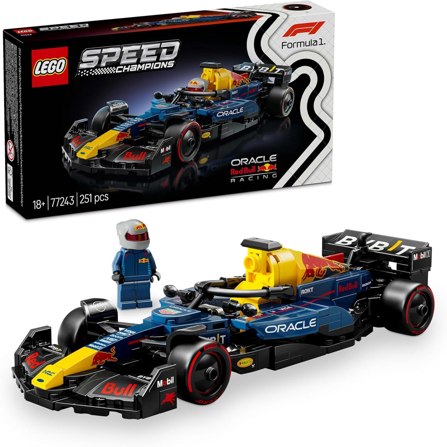 LEGO Speed Champions Oracle Red Bull Racing RB20 F1 Race Car