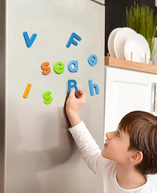 Classroom Magnetic Letters Kit – Colorful Foam Alphabet Letters