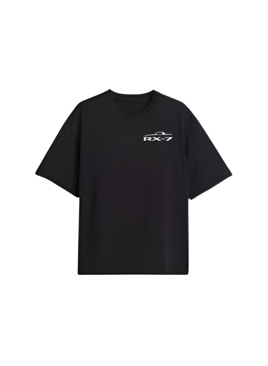 RX-7 Drift Oversized T-Shirt – Luxury Performance Tee for High-Speed Car Enthusiasts